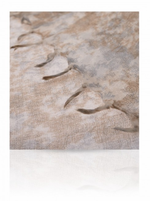 Палантин Женский W-VINTAGE.FLORAL/TAUPE